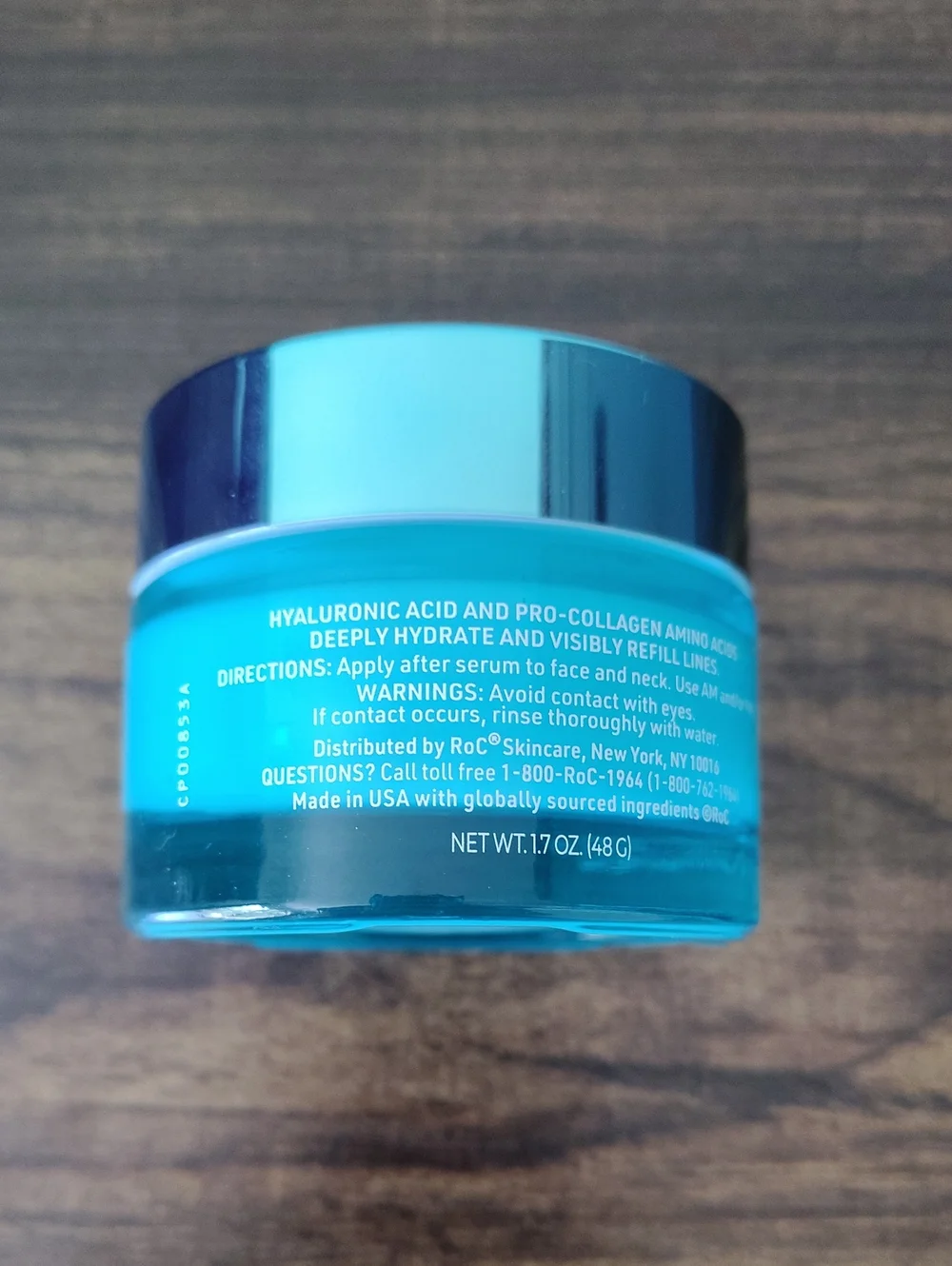 NEW ROC Advanced Hydration + Water Cream 1.7 oz. 48g.